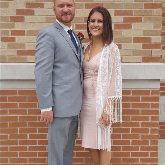 Lulus Light Pink Midi Dress (EUC) — S - Picture 4 of 4